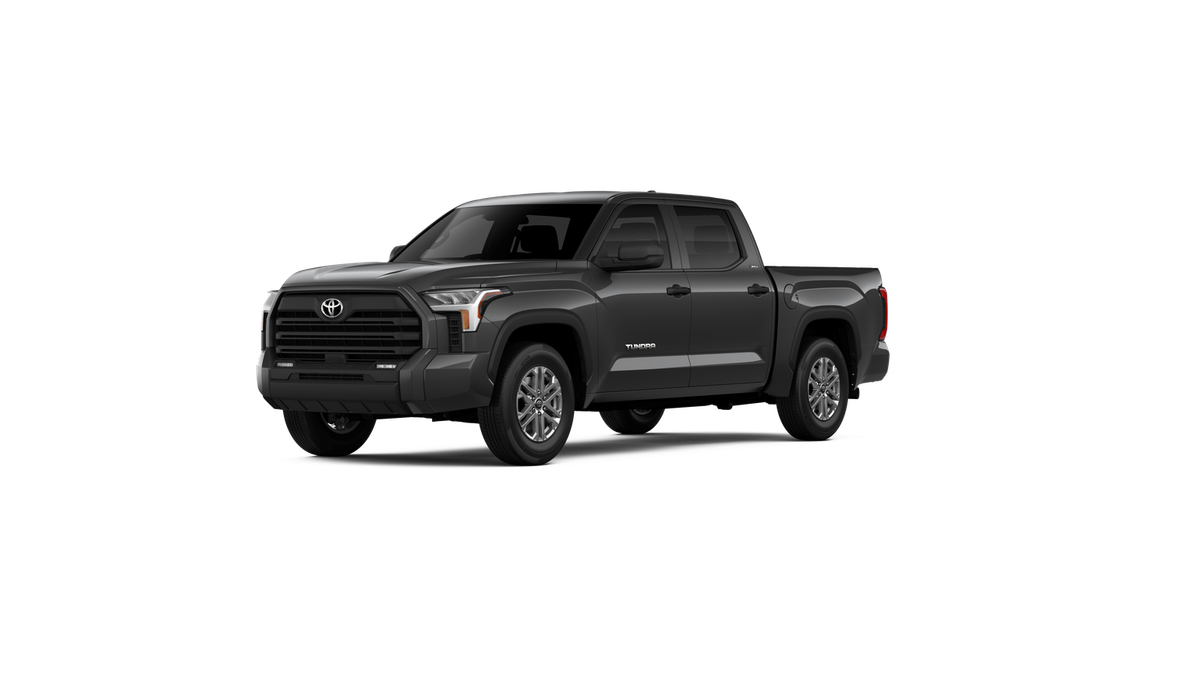 2026 Toyota Tundra SR5 in Magnetic Gray Metallic — front three-quarter view